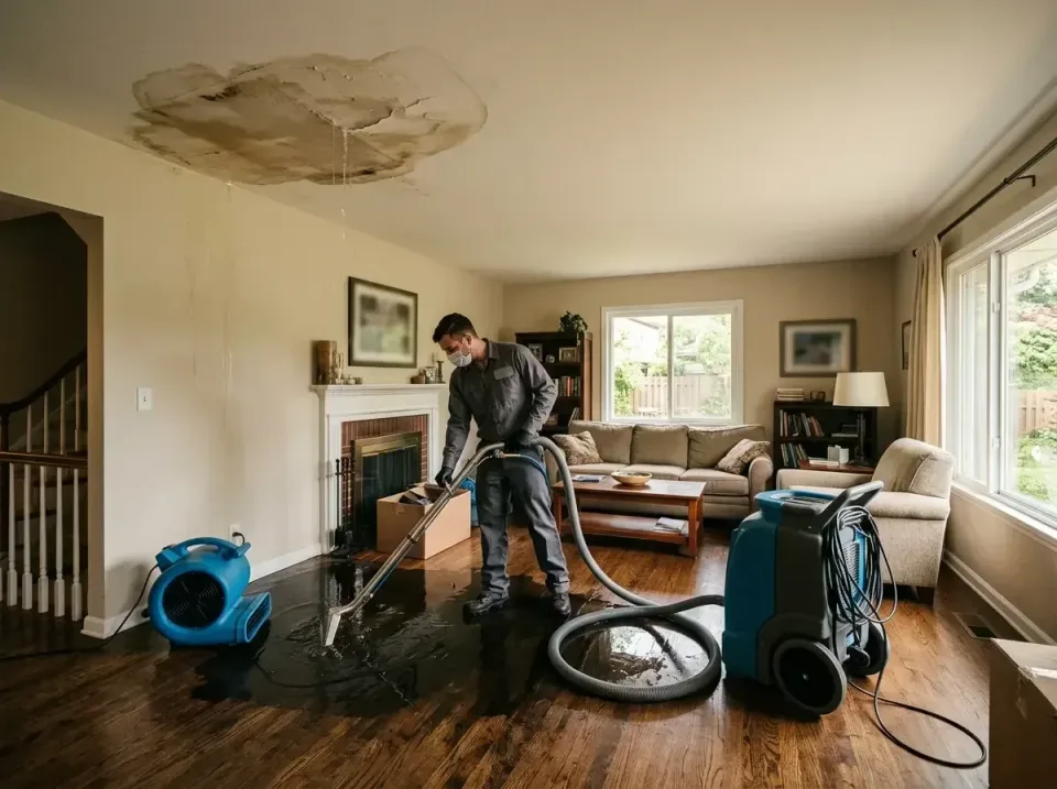 attic-pipe-burst-ceiling-drip-008 — frequently asked questions, Water Damage Restoration & Carpet Care in Coral Hills, MD